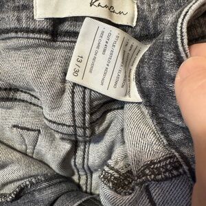 KanCan Gray Flare & Wide Leg Jeans